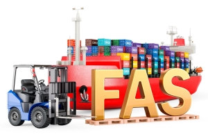 معنى مصطلح FAS (الشحن الى جانب السفينة) في التجارة الدولية