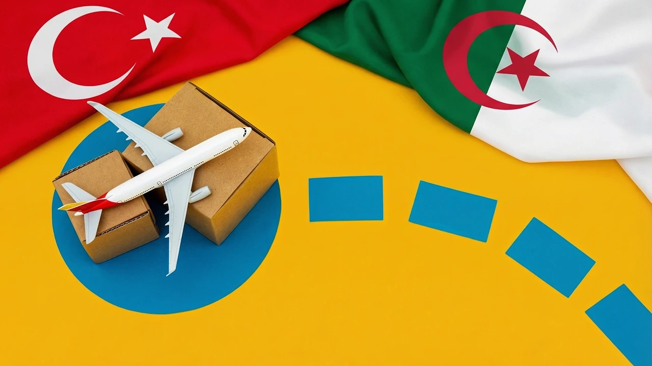 الشحن من تركيا إلى الجزائر 2026: دليلك للشحن الجوي الشخصي والأسعار