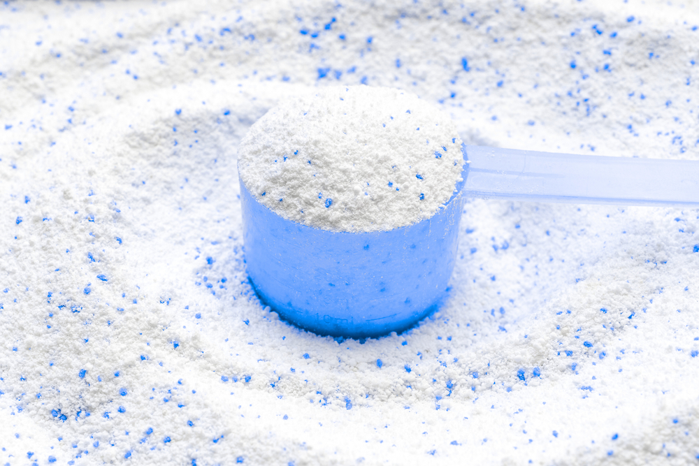 مسحوق الغسيل العادي