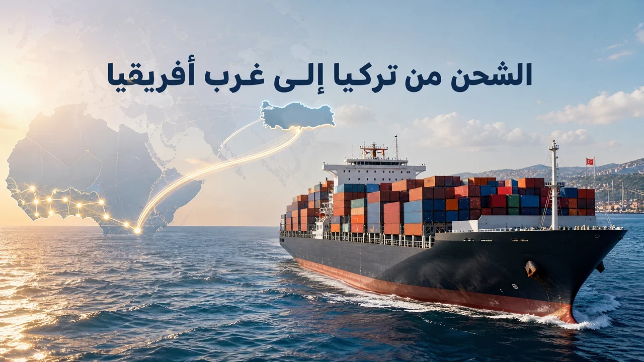 الشحن من تركيا إلى دول غرب أفريقيا: الفرص اللوجستية الجديدة وطرق الشحن الآمنة